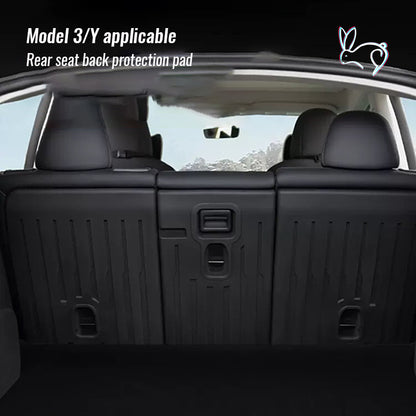 Tesla's New Model Y/3 Rear Seat Backrest Mat Trunk Mat