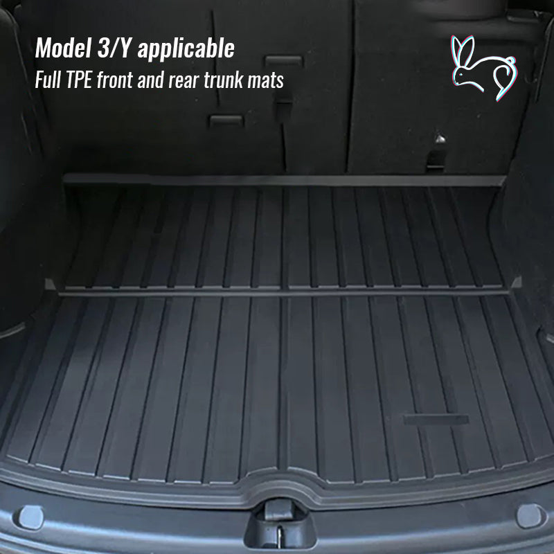 Tesla's New ModelY3 Trunk Mat Modely Front And Rear TPE Trunk Mat