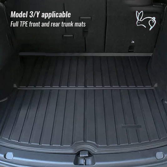 Tesla's New ModelY3 Trunk Mat Modely Front And Rear TPE Trunk Mat