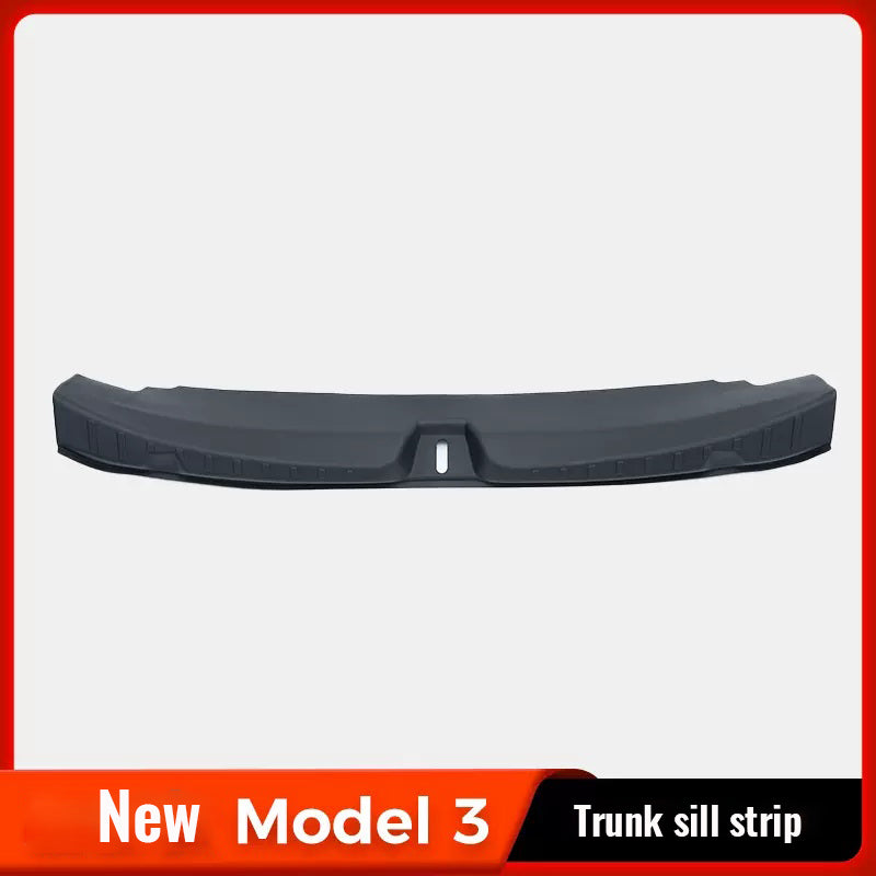 New Tesla Model 3 Door Sill Protection Strip Seat Trunk Anti-Kick Pad