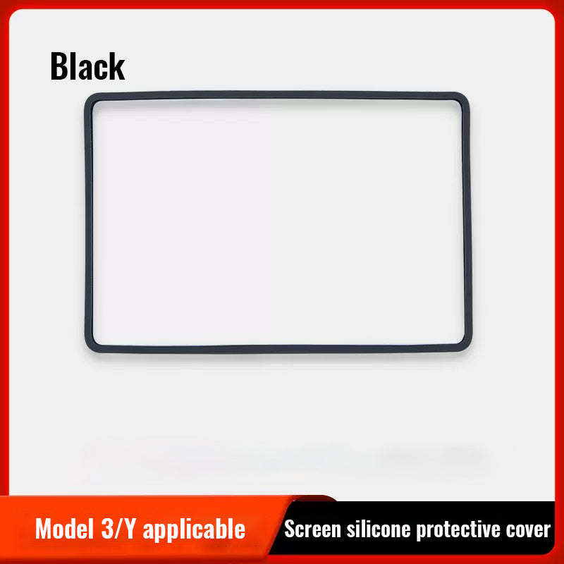 Tesla Model 3/Y Central Control Navigation Screen Silicone Protective Cover