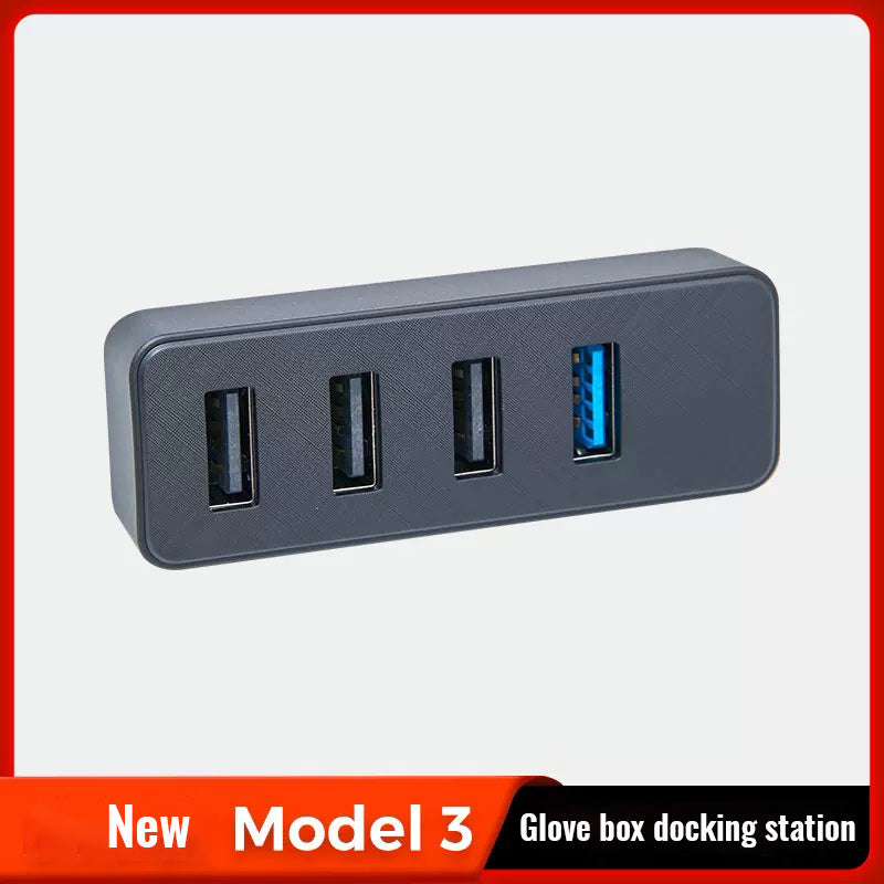 Tesla Model 3/Y Glove Box Docking Station