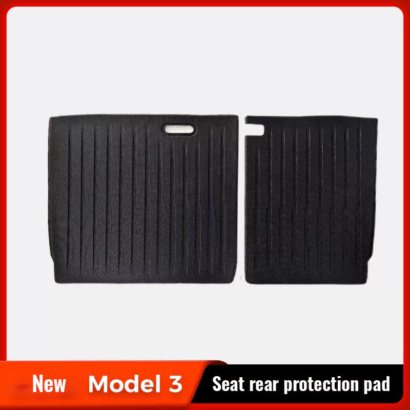 Tesla's New Model Y/3 Rear Seat Backrest Mat Trunk Mat