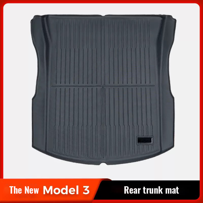 Tesla's New ModelY3 Trunk Mat Modely Front And Rear TPE Trunk Mat