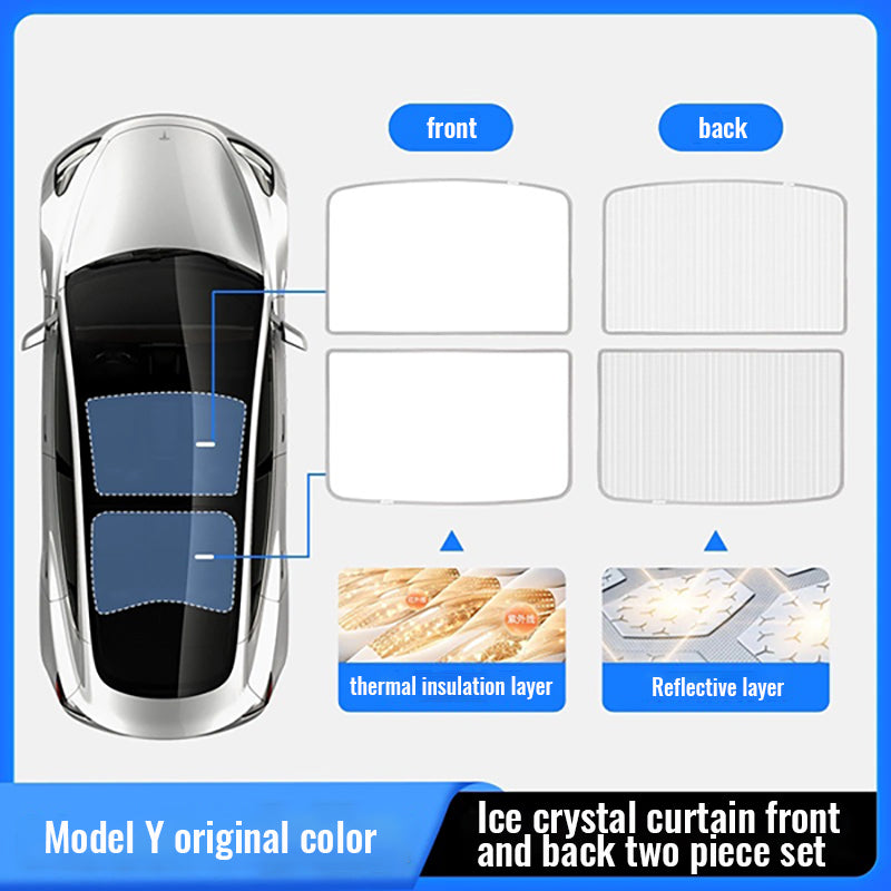 Tesla Model 3/Y Sunroof Top Sunshade