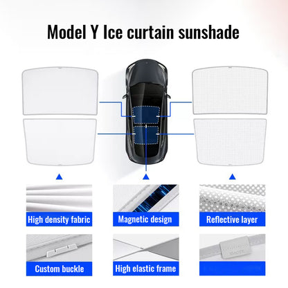 Tesla Model 3/Y Sunroof Top Sunshade