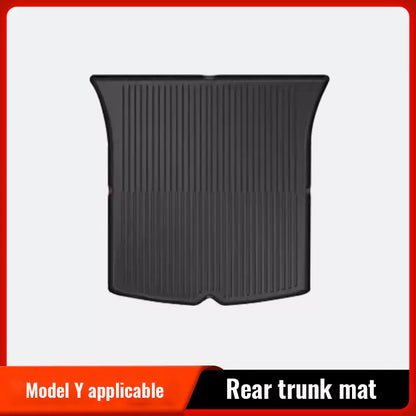 Tesla's New ModelY3 Trunk Mat Modely Front And Rear TPE Trunk Mat